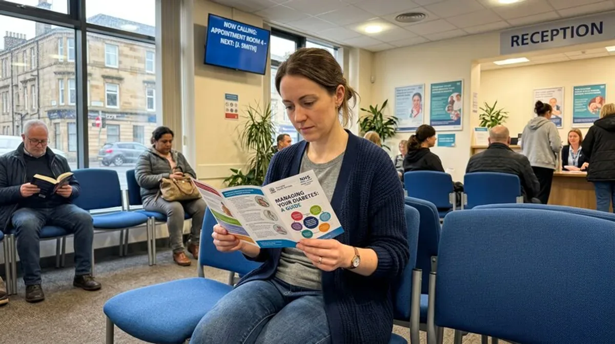 Patient reading medical cannabis glossary - UK medical terms guide education Glasgow